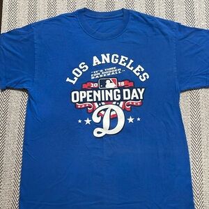 Los Angeles Dodgers Opening Day 2018 T-shirt